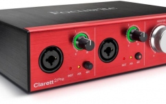 Interfață audio Thunderbolt 10 x 4 Focusrite Clarett 2Pre