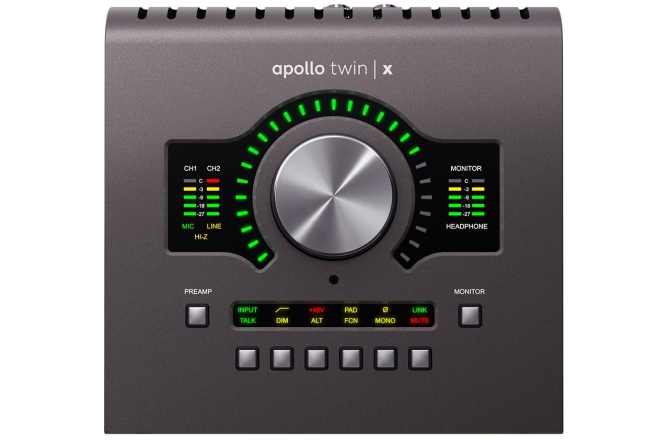 Interfață audio Thunderbolt Universal Audio Apollo Twin X DUO Heritage Edition pt. Mac