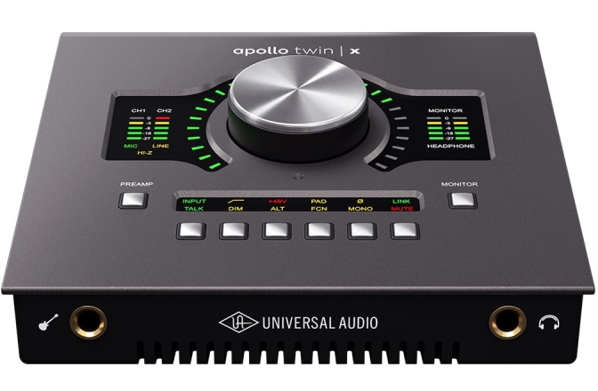 Interfață audio Thunderbolt Universal Audio Apollo Twin X DUO Heritage Edition pt. Mac
