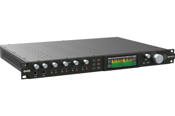 848 Thunderbolt4 / USB4 28 x 32 full-rack unit with DSP