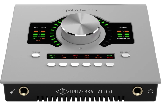 Interfata audio Thunderbolt<br /> Universal Audio Apollo Twin X QUAD Gen 2 Studio+