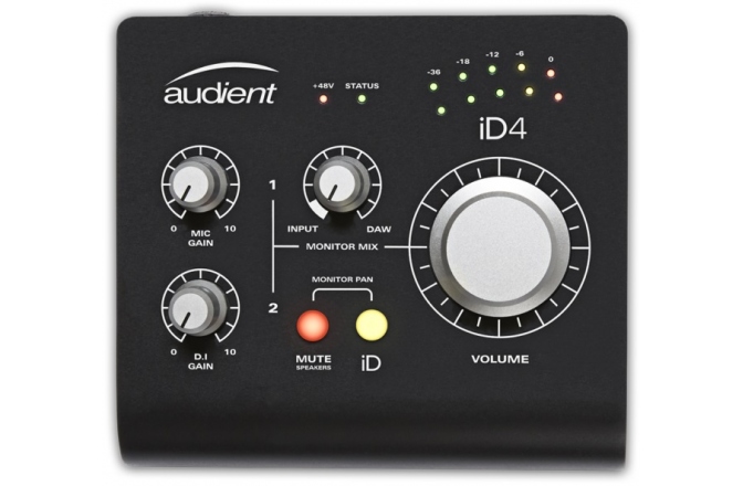 Interfață audio USB Audient iD4 Black Limited Edition - Resigilat