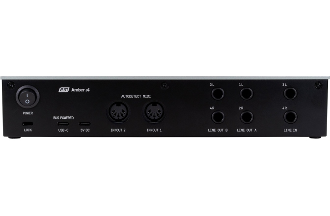 Interfață audio USB-C ESI Amber i4