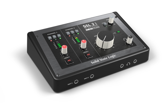 Interfață audio USB-C SSL 2 MKII