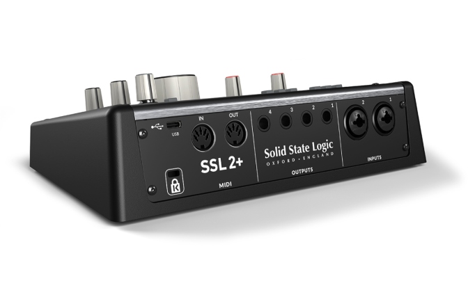 Interfață audio USB-C SSL 2+ MKII