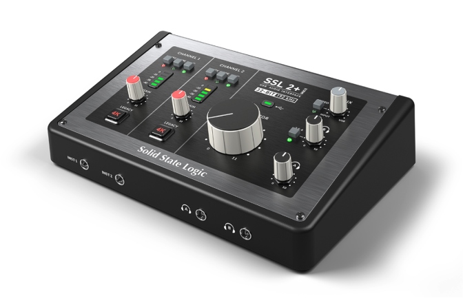 Interfață audio USB-C SSL 2+ MKII