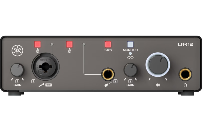 Interfață audio USB-C Yamaha UR12 MK3 Black
