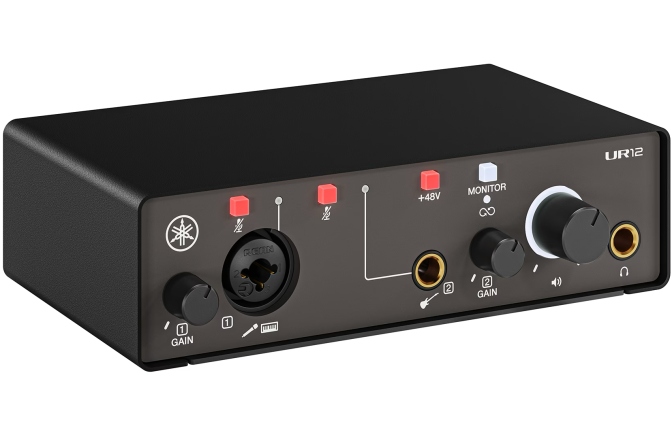 Interfață audio USB-C Yamaha UR12 MK3 Black