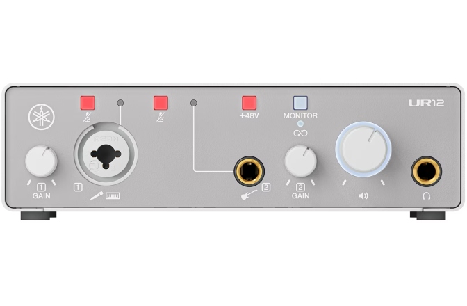 Interfață audio USB-C Yamaha UR12 MK3 White