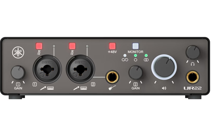 Interfață audio USB-C  Yamaha UR22 MK3 Black