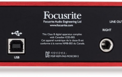 Interfata audio USB Focusrite Scarlett 2i2 mk2