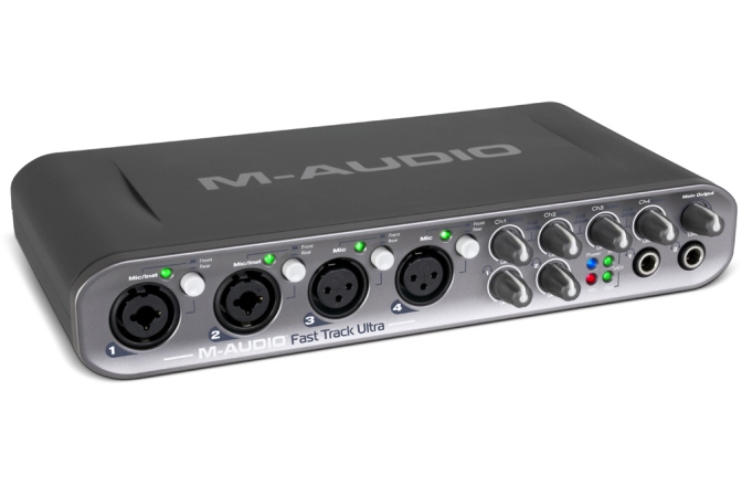 Interfata audio USB M-AUDIO Fast Track Ultra + Pro Tools MP