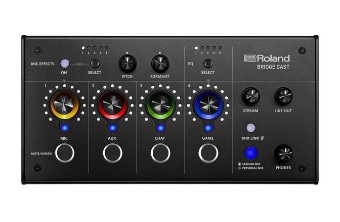 Interfață Audio USB pentru Gaming Roland Bridge Cast