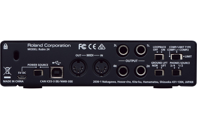 Interfataaudio USB Roland Rubix24