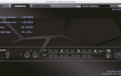 Interfata audio USB Tascam US-16X08