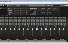 Interfata audio USB Tascam US-16X08
