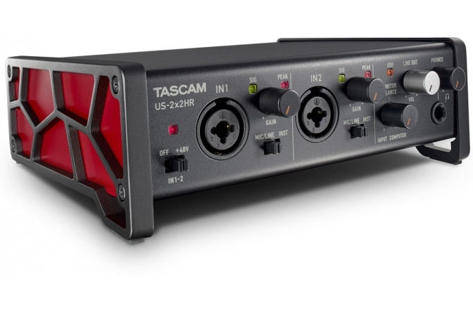Interfață audio USB Tascam US-2x2HR
