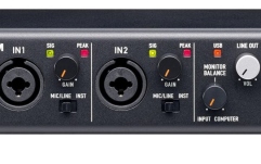 Interfață audio USB Tascam US-2x2HR