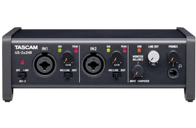 Interfață audio USB Tascam US-2x2HR