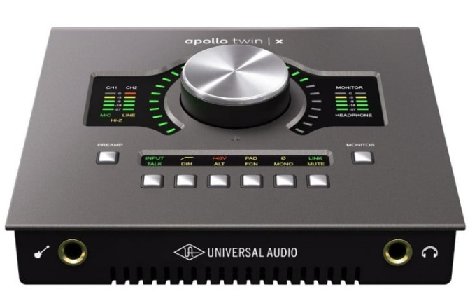 Interfata audio USB Universal Audio Apollo Twin X USB DUO Heritage Edition pt. Windows