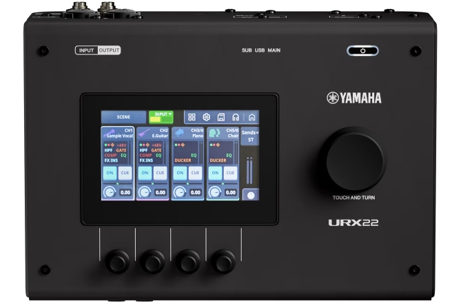 Interfață audio USB Yamaha URX22 BK