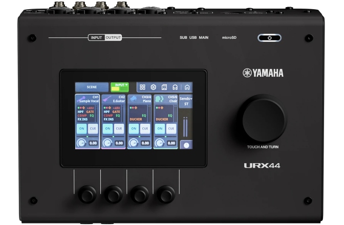 Interfață audio USB Yamaha URX44 BK