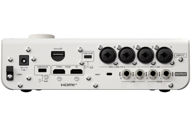 Interfață audio/video Yamaha URX44V WH