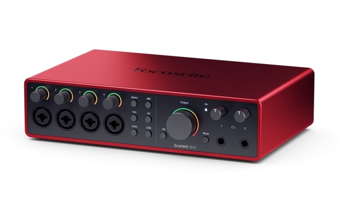 Interfata audio<br /> Focusrite Scarlett 18i16 4th Gen
