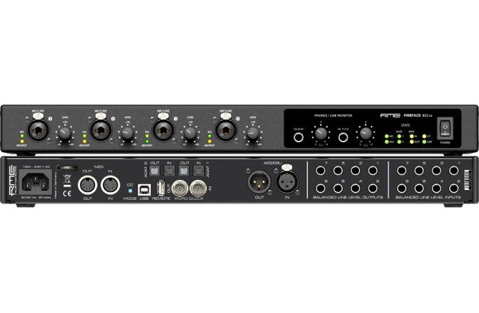 Interfata audio<br /> RME Fireface 802 FS AE Anniversary Edition