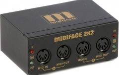 Interfata MIDI USB Miditech MidiFace 2x2