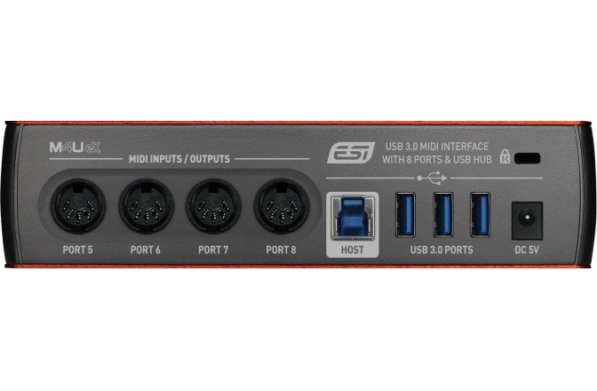 Interfață USB / MIDI ESI M4U eX