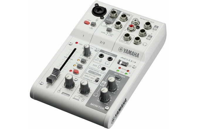 Interfață USB / Mixer Yamaha AG03 mk2 White