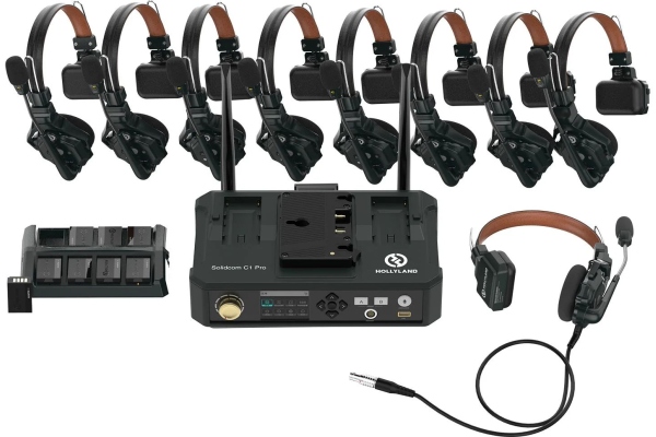 Hollyland Solidcom C1 Pro 8Set with HUB