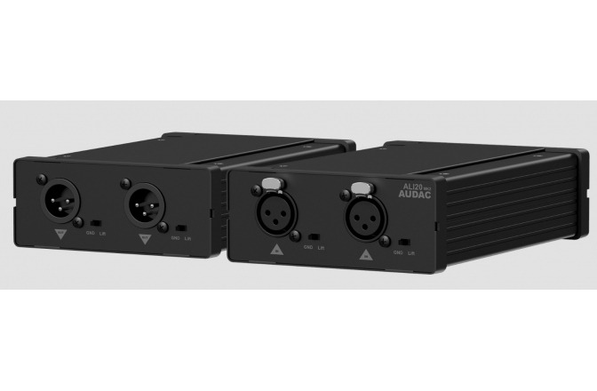 Izolator line-audio ecranat Audac ALI 20 MK2