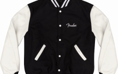 Jachetă Fender Custom Shop Varsity Jacket Black/White XXL