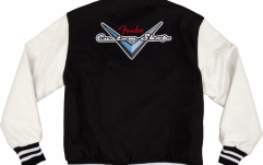 Jachetă Fender Custom Shop Varsity Jacket Black/White XXL