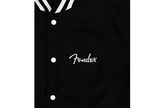 Jachetă Fender Custom Shop Varsity Jacket Black/White XXL