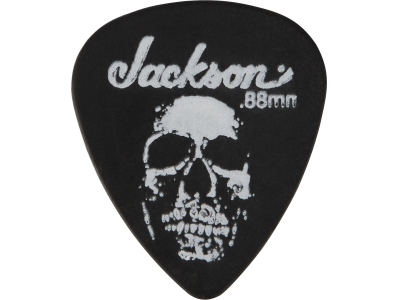 451 Skull Picks Black Med/Heavy .88mm