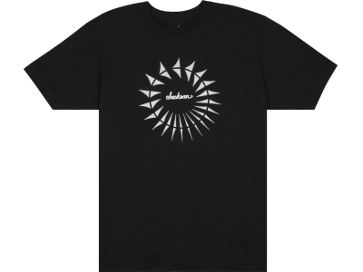 Circle Shark Fin T-Shirt Black XXL