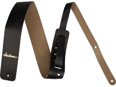 Leather Guitar Strap Black