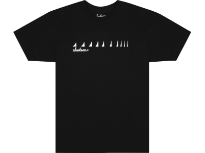 Shark Fin Neck T-Shirt Black XXL