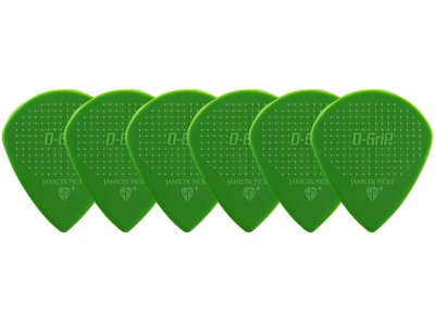 D-Grip Nylonpicks 1.00 Verde Set 6