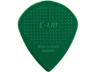 Janicek  Nylonpicks 1,18 verde inchis set 6
