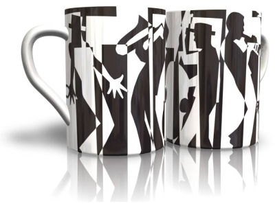 Jazz Bone China Mug