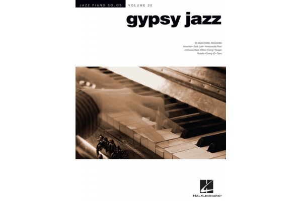 JAZZ PIANO SOLOS SERIES VOLUME 20 GYPSY JAZZ PF BK