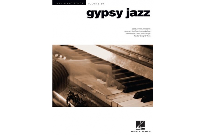 No brand JAZZ PIANO SOLOS SERIES VOLUME 20 GYPSY JAZZ PF BK