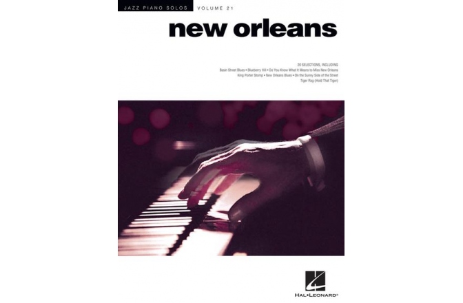 No brand JAZZ PIANO SOLOS VOLUME 21 NEW ORLEANS JAZZ PF BK