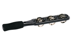 Jingle Stick Meinl Professional Series Jingle Stick - Black/Nickel-plated Steel Jingles