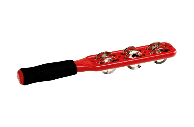 Jingle Stick Meinl Professional Series Jingle Stick - Red/Nickel-plated Steel Jingles