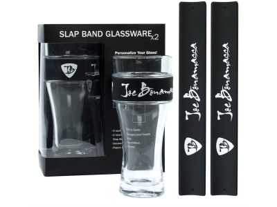 Joe Bonamassa 2-pack Slap Band Pint Size Glassware